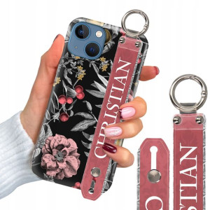 Etui Grube 2mm + Pasek do IPHONE 14 Luksusowe Wz