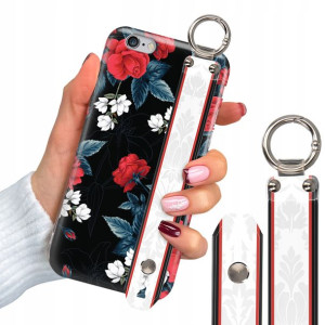Etui Grube 2mm + Pasek do IPHONE 6 Luksusowe Wzory