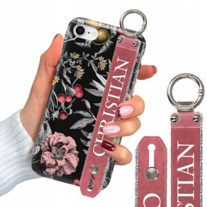 Etui Grube 2mm + Pasek do IPHONE 7/8 Luksusowe Wz