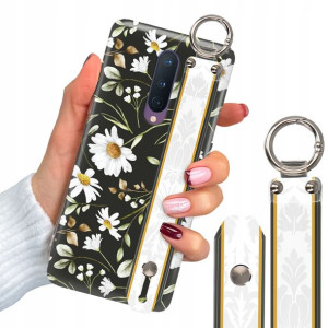 Etui Grube 2mm + Pasek do ONEPLUS 8 Luksusowe Wz