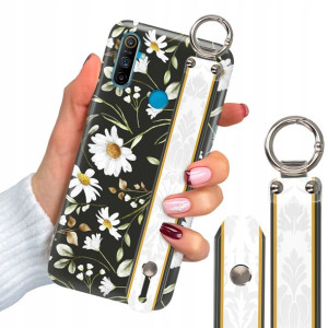 Etui Grube 2mm + Pasek do REALME C3 Luksusowe Wz