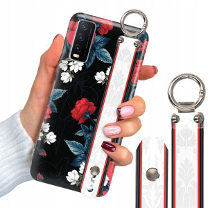 Etui Grube 2mm + Pasek do VIVO Y20i Luksusowe Wz