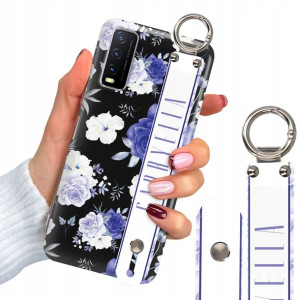 Etui Grube 2mm + Pasek do VIVO Y20s Luksusowe Wz