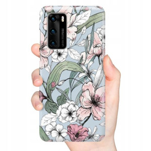 Etui Grube 2mm do HUAWEI P40 Wiosenne Spring Wzory