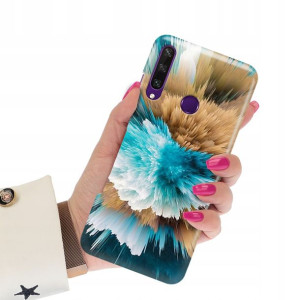 Etui Grube 2mm do HUAWEI Y6P Marmurki Top Wzory