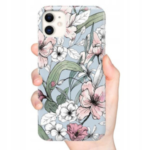 Etui Grube 2mm do IPHONE 11 Wiosenne Spring Wzory