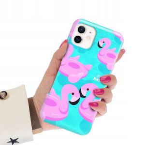 Etui Grube 2mm do IPHONE 12 Case Wakacyjne Wzory