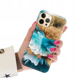 Etui Grube 2mm do IPHONE 12 PRO MAX Marmurki Wzory