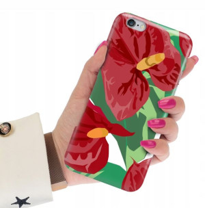 Etui Grube 2mm do IPHONE 6 Wiosenne Spring Wzory