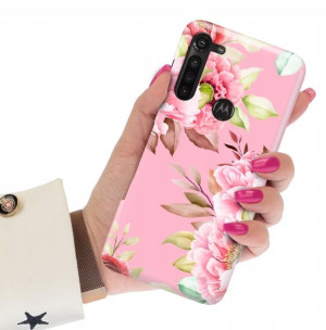 Etui Grube 2mm do MOTOROLA G8 POWER Wiosenne Wzory