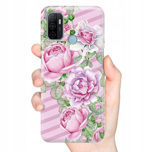 Etui Grube 2mm do OPPO A53 Wiosenne Spring Wzory