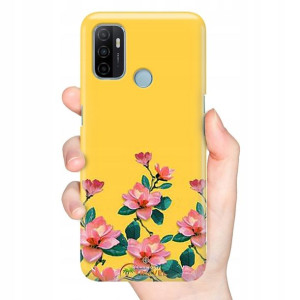 Etui Grube 2mm do OPPO A53s Wiosenne Spring Wzory