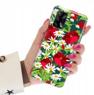 Etui Grube 2mm do OPPO A74 5G Spring Wiosna Wzory