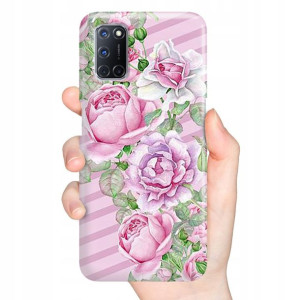 Etui Grube 2mm do OPPO A92 Wiosenne Spring Wzory