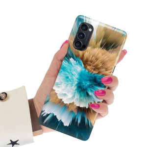 Etui Grube 2mm do OPPO RENO 4 PRO 5G Marble Wzory