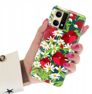 Etui Grube 2mm do OPPO RENO 7 4G Spring Top Wzory