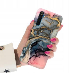Etui Grube 2mm do REALME 6 PRO Case Marmurki Wzory