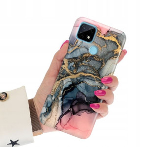 Etui Grube 2mm do REALME 7I RMX2193 Marmurki Wzory