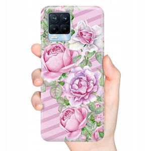 Etui Grube 2mm do REALME 8 PRO Wiosna Spring Wzory