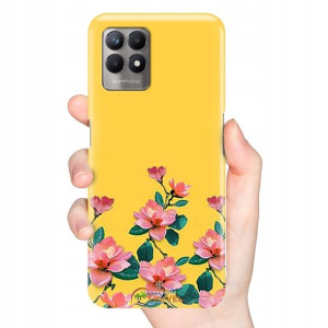 Etui Grube 2mm do REALME 8i Wiosenne Spring Wzory