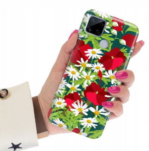 Etui Grube 2mm do REALME C15 Wiosenne Top Wzory