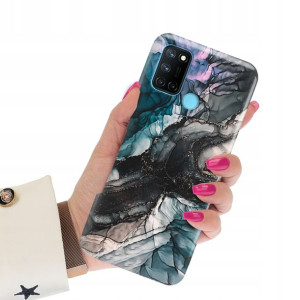 Etui Grube 2mm do REALME C17 RMX2103 Marble Wzory