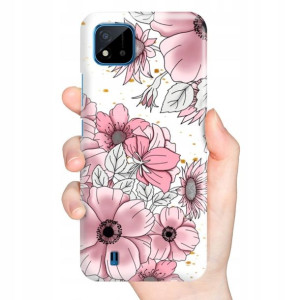 Etui Grube 2mm do REALME C20 Wiosenne Spring Wzory