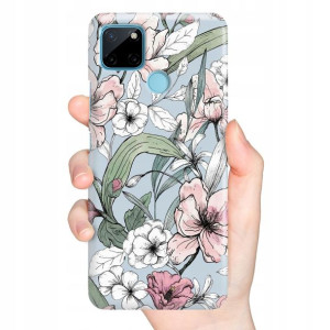 Etui Grube 2mm do REALME C25Y Wiosna Spring Wzory
