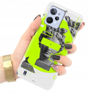 Etui Grube 2mm do REALME C31 Case Unikalne Wzory