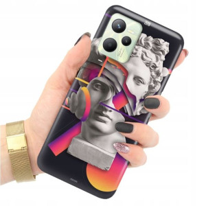 Etui Grube 2mm do REALME C35 Nowoczesne Top Wzory