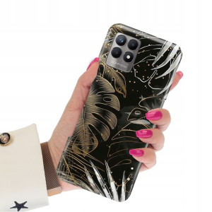 Etui Grube 2mm do REALME NARZO 50 Kwiaty Top Wzory