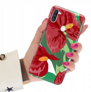 Etui Grube 2mm do SAMSUNG A11 Spring Wiosna Wzory