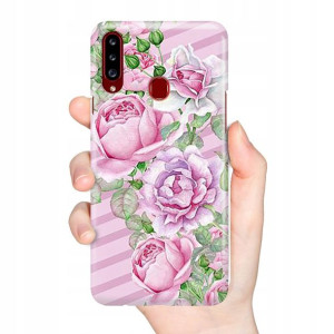 Etui Grube 2mm do SAMSUNG A20s Wiosna Spring Wzory