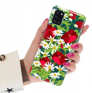 Etui Grube 2mm do SAMSUNG A31 Spring Wiosna Wzory
