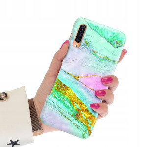Etui Grube 2mm do SAMSUNG A50s Case Spring Wzory
