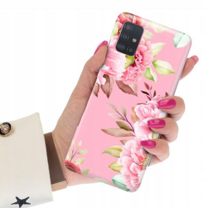 Etui Grube 2mm do SAMSUNG A51 Case Wiosna Wzory