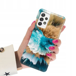 Etui Grube 2mm do SAMSUNG A52 Case Marmurki Wzory