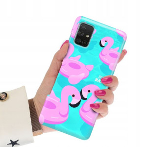 Etui Grube 2mm do SAMSUNG A71 Case Wakacyjne Wzory