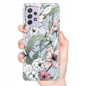 Etui Grube 2mm do SAMSUNG A72 Wiosna Spring Wzory