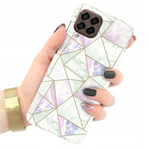 Etui Grube 2mm do SAMSUNG M33 5G Marmurki Wzory