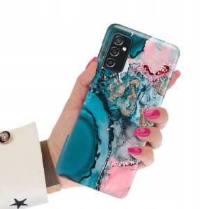Etui Grube 2mm do SAMSUNG M52 5G Marmurki Wzory