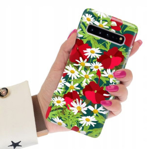Etui Grube 2mm do SAMSUNG S10 5G Wiosenne Wzory