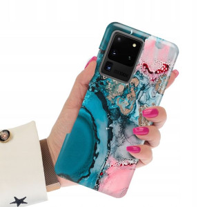 Etui Grube 2mm do SAMSUNG S11 PLUS Marmurki Wzory