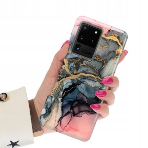 Etui Grube 2mm do SAMSUNG S20 ULTRA Marmurki Wzory