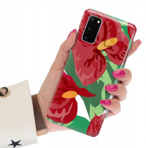 Etui Grube 2mm do SAMSUNG S20 Wiosenne Top Wzory