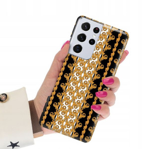 Etui Grube 2mm do SAMSUNG S21 ULTRA 5G Case Wzory