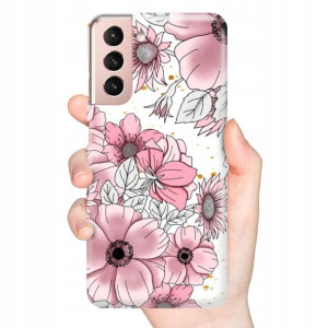 Etui Grube 2mm do SAMSUNG S21 Wiosna Spring Wzory