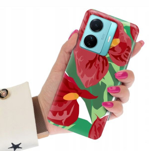 Etui Grube 2mm do VIVO S15 E Spring Wiosna Wzory