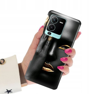 Etui Grube 2mm do VIVO S15 PRO Kwiaty Modne Wzory