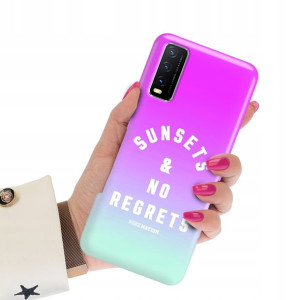 Etui Grube 2mm do VIVO Y20i Case Wakacyjne Wzory